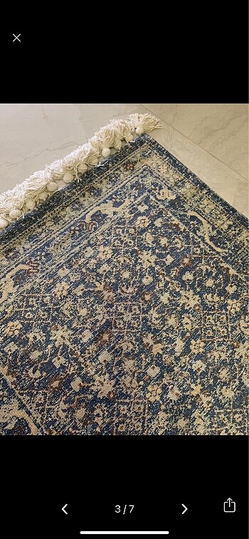  Beden Hm home kilim 2 adet