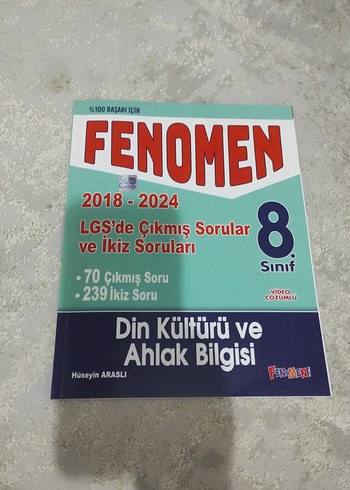  Fenomen 8. Sınıf LGS Çıkmış Sorular Kitapları