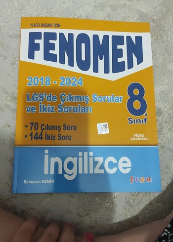  Beden Fenomen 8. Sınıf LGS Çıkmış Sorular Kitapları