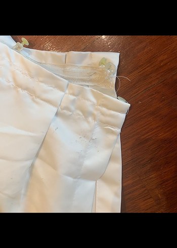 Parlak Beyaz Düz Perde - Görsel 4