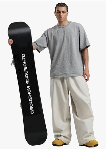 Erkek Kadın Beyaz Kayak Pantolonu - Görsel 6