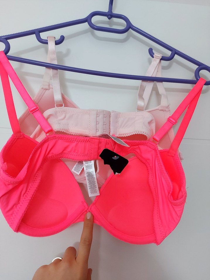 H&M Pembe Minimalist Sütyen 2 li - Görsel 2