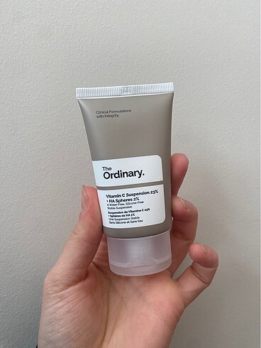 The ordinary c vitaminli yüz kremi