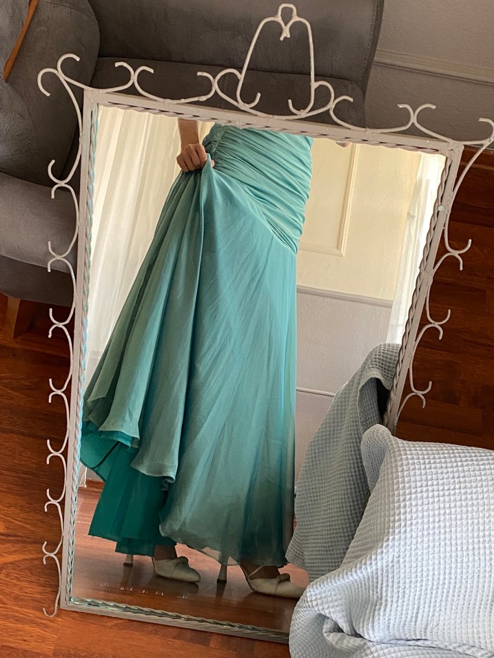 Vintage İşlemeli Abiye Elbise - Görsel 5