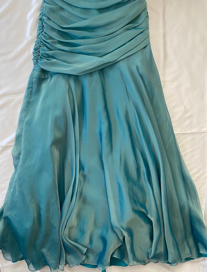 Vintage İşlemeli Abiye Elbise - Görsel 3