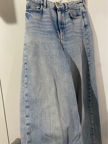 H&M H&m geniş paça jean