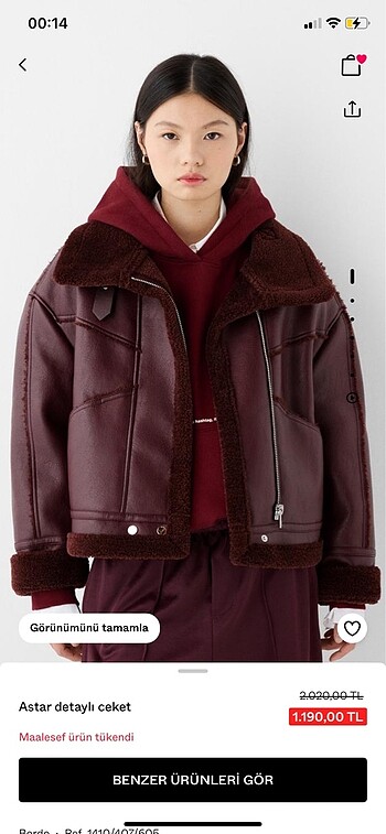 Bershka Mont