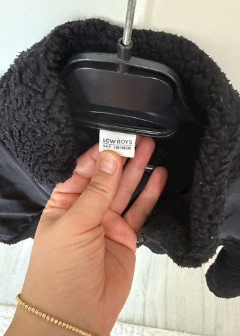 LC Waikiki LCW Siyah Erkek Çocuk Yumuşak Dokulu Ceket