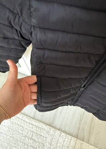 Koton Koton çocuk Siyah Fermuarlı İnce Mont