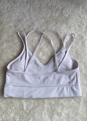 Beyaz Sporcu Sütyeni - Görsel 2