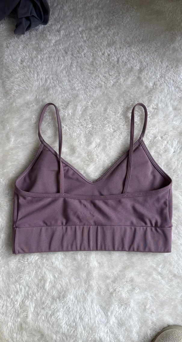 Mor Spor Sütyeni İnce Askılı - Görsel 2