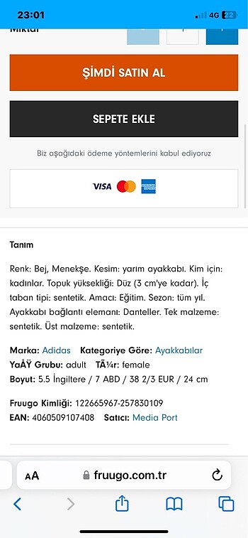 37 Beden çeşitli Renk ADİDAS ORİJİNAL SPOR AYAKKABI