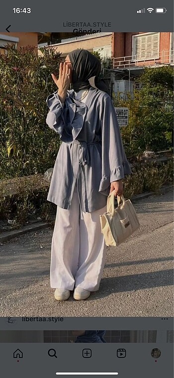 kolları volanlı kimono