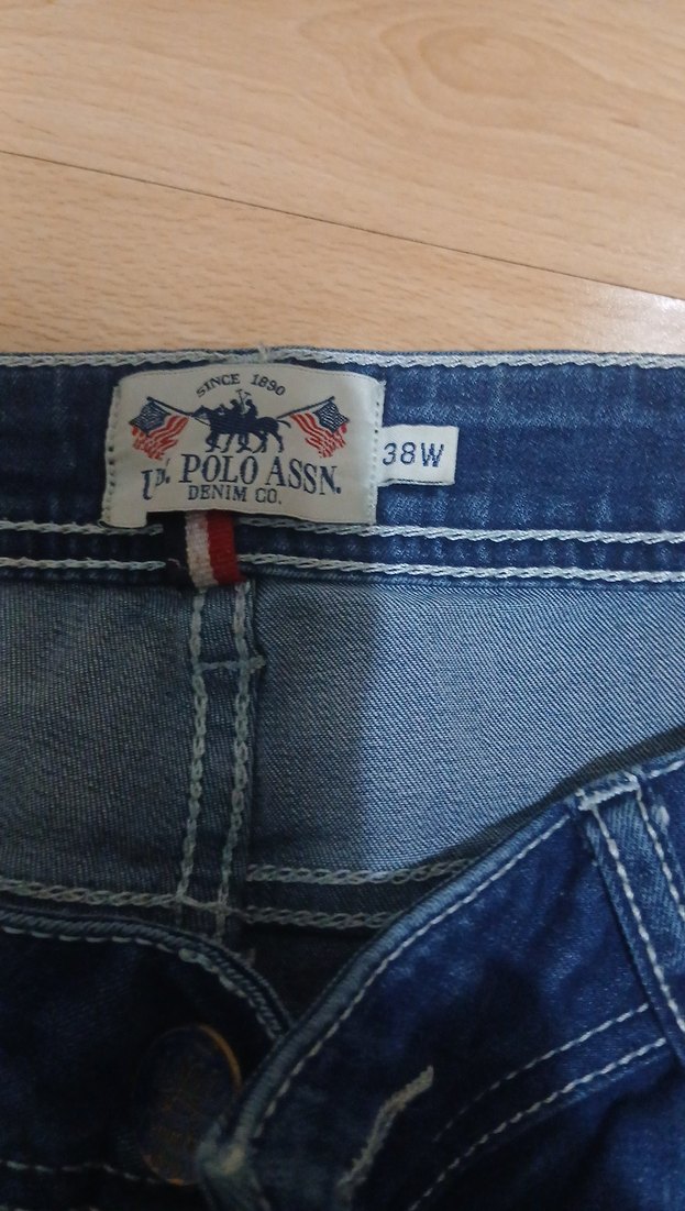 Kadın Mavi Normal Boy Denim Jean Pantolon - Görsel 2