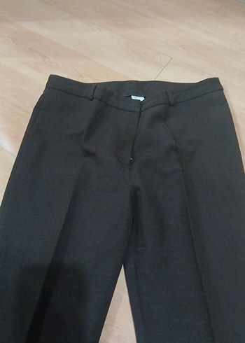 kahve Kadın Ofis Kumaş Pantolon - Görsel 2