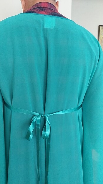 xl Beden Şifon kimono