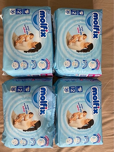 Molfix 2 numara bebek bezi TEK PAKET FİYATI