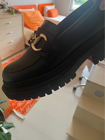 Catwalk Junkie LOAFER AYAKKABI SİYAH ALTIN TOKALI