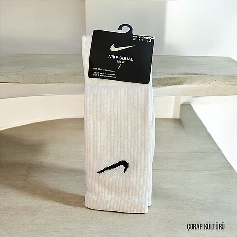 Nike 3?lü çorap