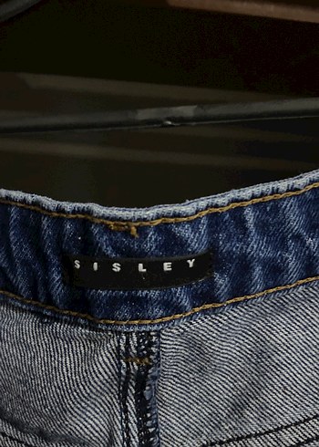 Kadın Lacivert Bol Kesim Midi Kot Pantolon - Görsel 2