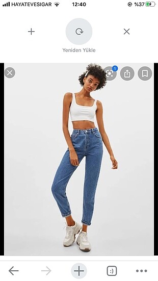 34 beden bershka yeni etiketli