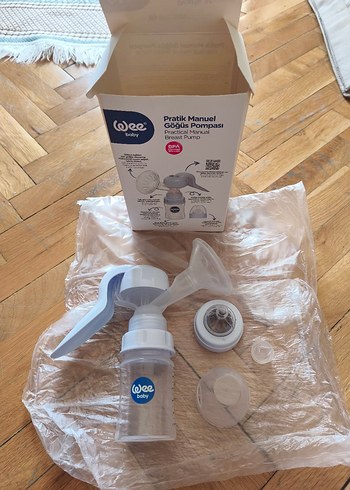Wee Baby Mavi Manuel Göğüs Pompası - Görsel 2