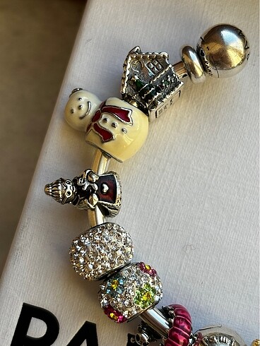 Beden çeşitli Renk Pandora charm
