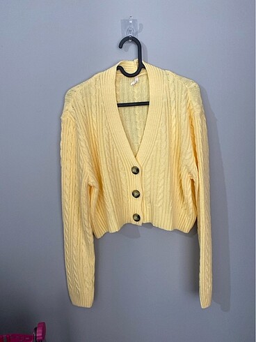 Crop hırka