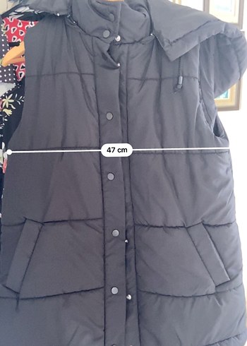 Kadın Midi şişme Yelek - Görsel 4