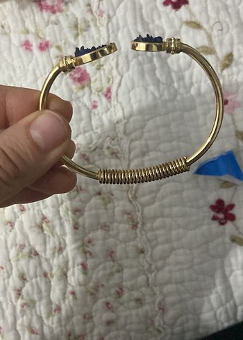 Mavi Payetli  Bohem Bileklik - Görsel 2