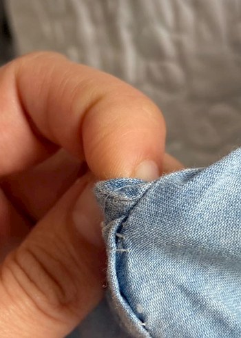 Kapüşonlu ince gömlek - Görsel 6