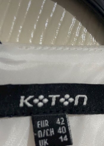 Kısa Kollu Beyaz Midi Elbise - Görsel 5