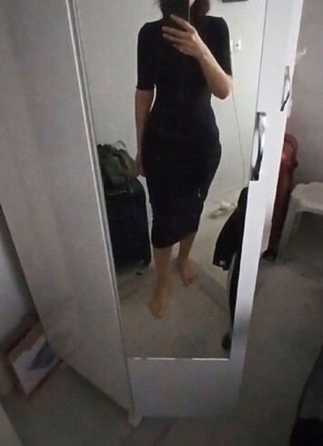 m Beden Örme ince yazlık elbise