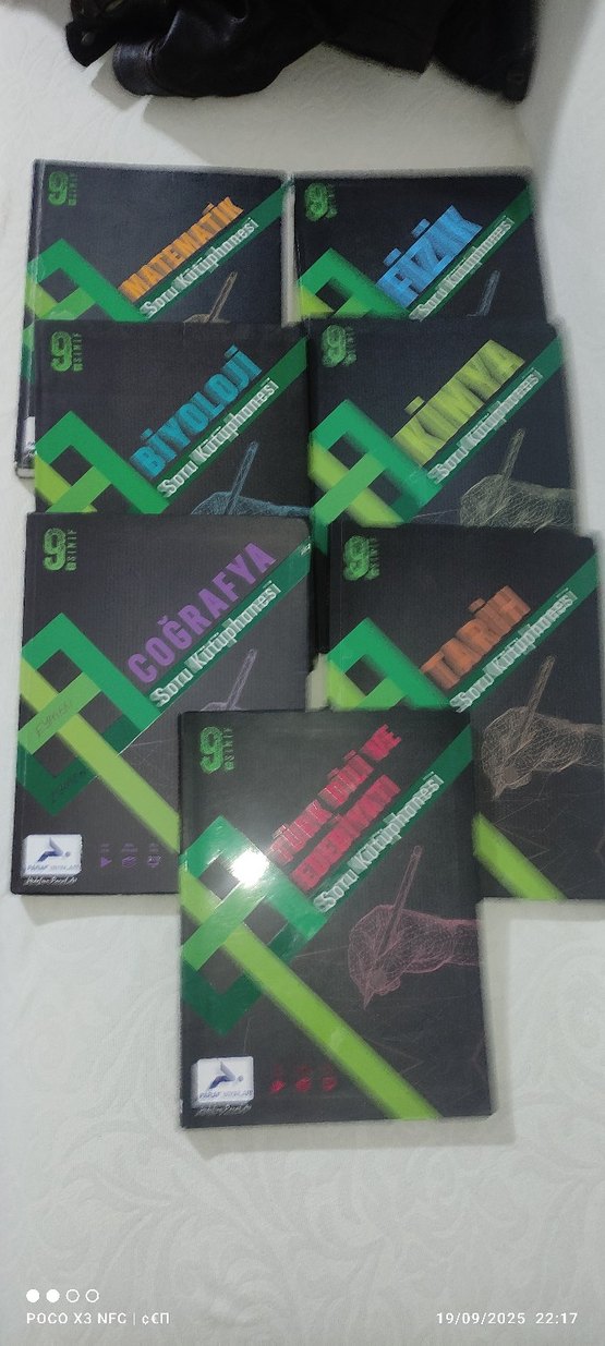 9. Sınıf Soru Kütüphanesi Seti - Görsel 2