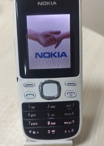 Beyaz Klasik Tuşlu Telefon - Görsel 3