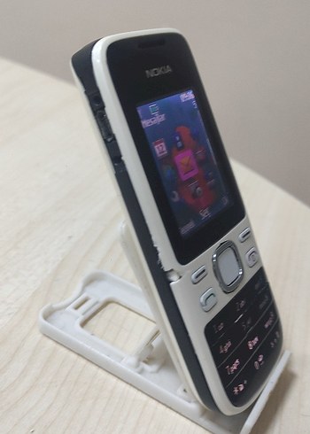 Beyaz Klasik Tuşlu Telefon - Görsel 7