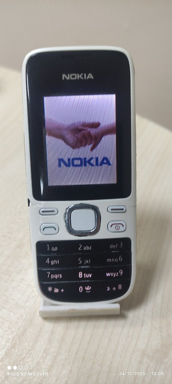 Beyaz Klasik Tuşlu Telefon - Görsel 3