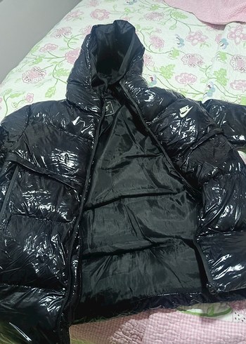 Siyah Fermuarlı Kadın Kışlık Ceket - Görsel 2