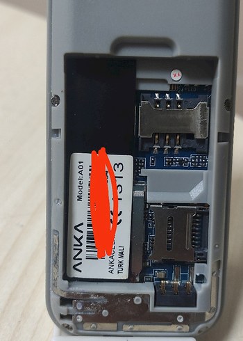 Siyah ANKA Temel Cep Telefonu - Görsel 5