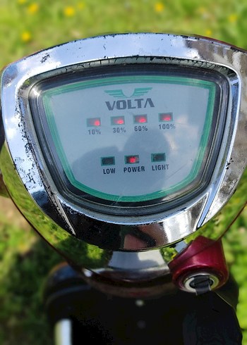Kırmızı Volta Elektrikli Çocuk Scooterı - Görsel 6