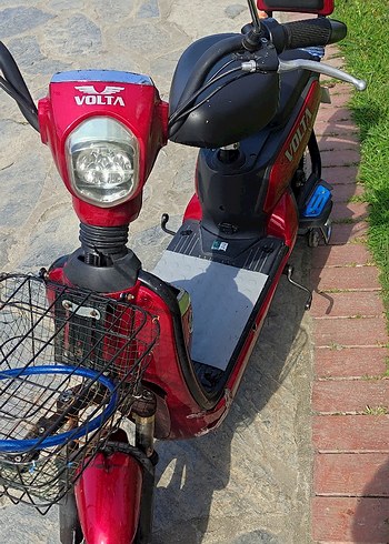 Kırmızı Volta Elektrikli Çocuk Scooterı - Görsel 14