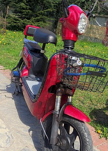Kırmızı Volta Elektrikli Çocuk Scooterı - Görsel 7