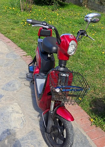 Kırmızı Volta Elektrikli Çocuk Scooterı - Görsel 15