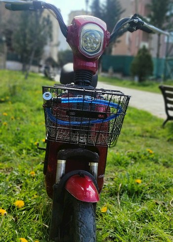 Kırmızı Volta Elektrikli Çocuk Scooterı - Görsel 5