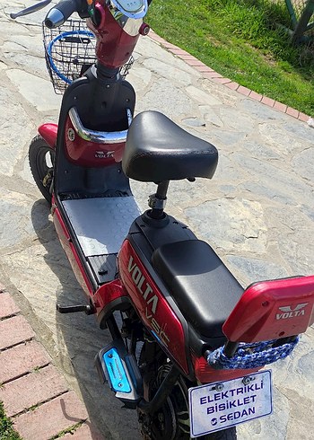 Kırmızı Volta Elektrikli Çocuk Scooterı - Görsel 10