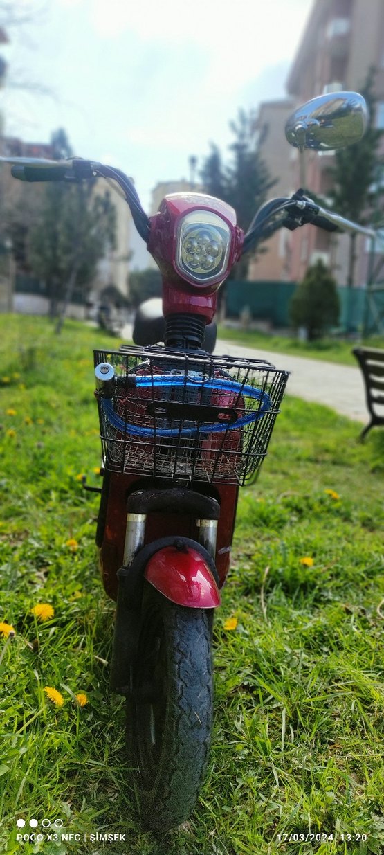 Kırmızı Volta Elektrikli Çocuk Scooterı - Görsel 5