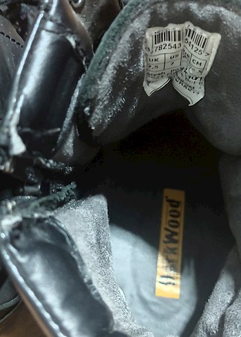 Siyah Deri Bağcıklı Gotik Erkek Bot - Görsel 8