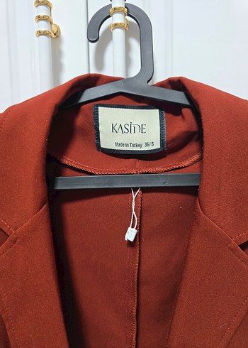 s Beden kiremit blazer ceket