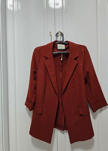 Diğer kiremit blazer ceket