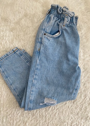 4 Yaş Beden Kız bebek Mom jean